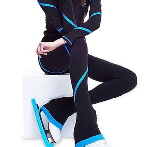 Figure Skating Jacket with Girls' Ice Skating Pants